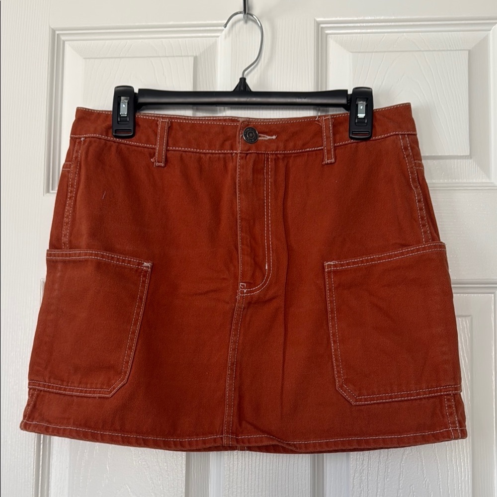 Forever 21 Rust Mini Skirt